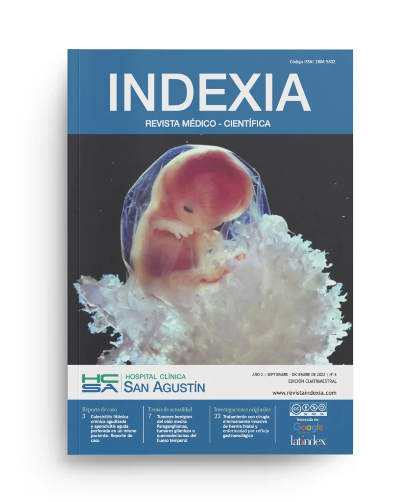 Sexta edición - Revista Médico Científica Indexia